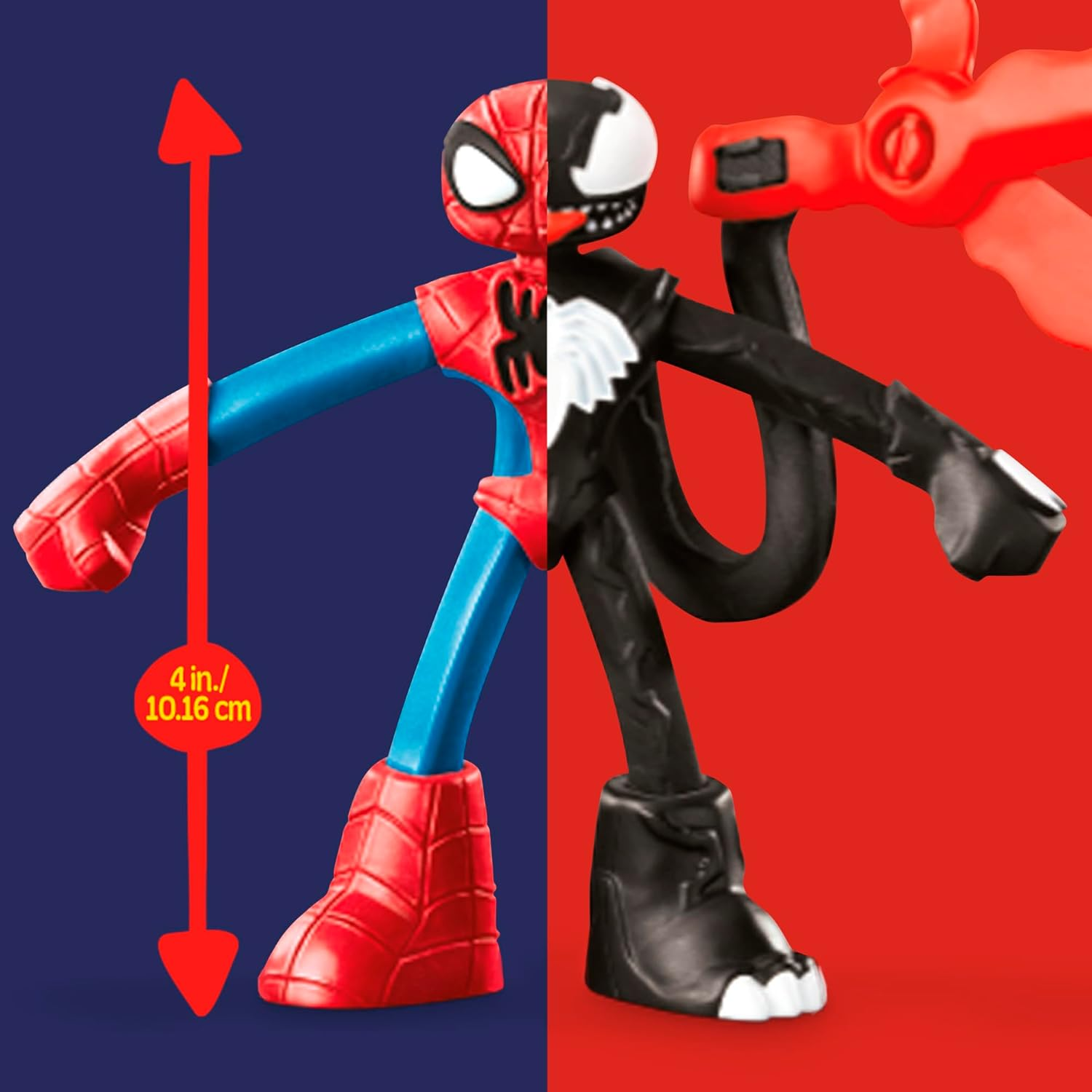 Play-Doh Marvel Spider-Man Launch & Slice Battle Playset with 2 Bendy Action Figures and 7 Accessories, Imagination Toys for Boys & Girls 4 Years & Up image number 5