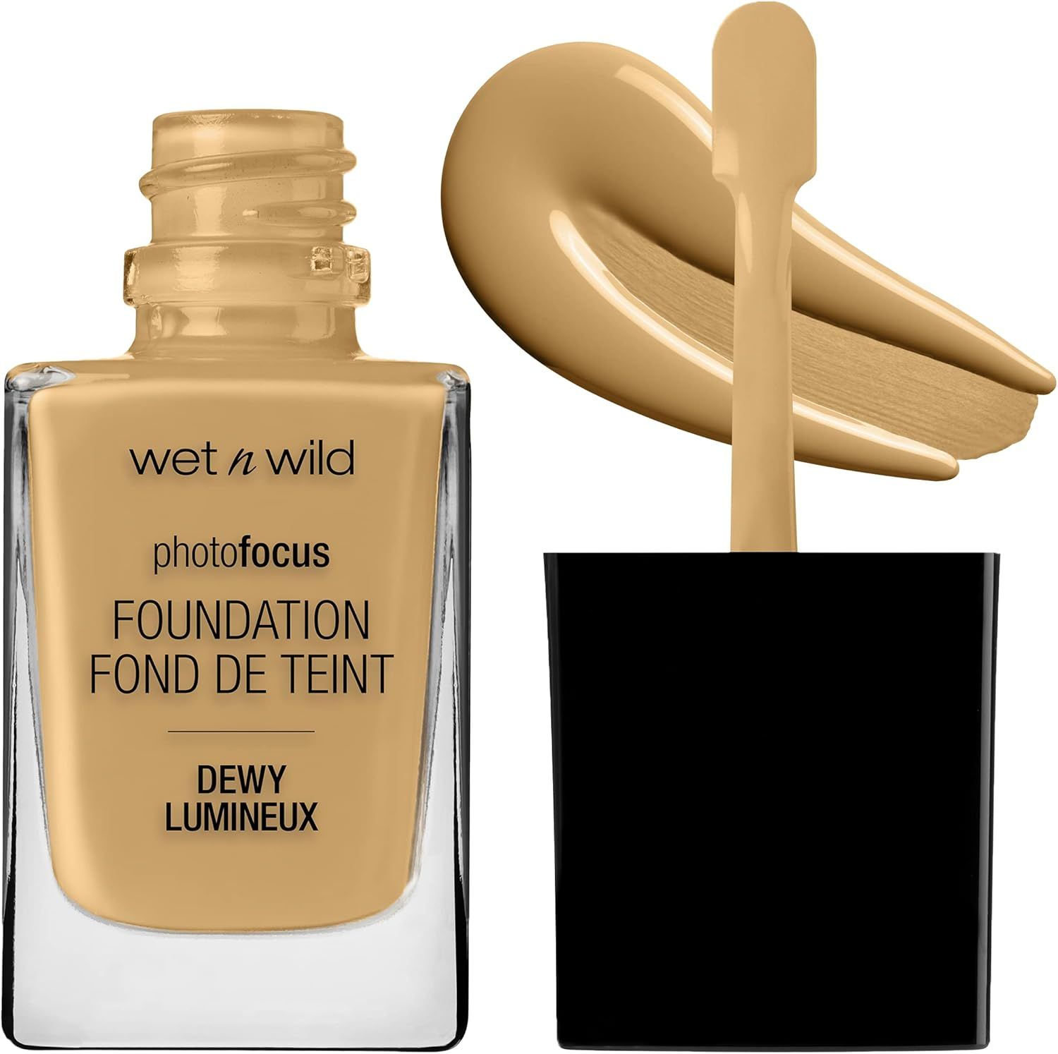 WET N WILD - Photo Focus Dewy Foundation Porcelain - 0.95 Oz (28 Ml)
