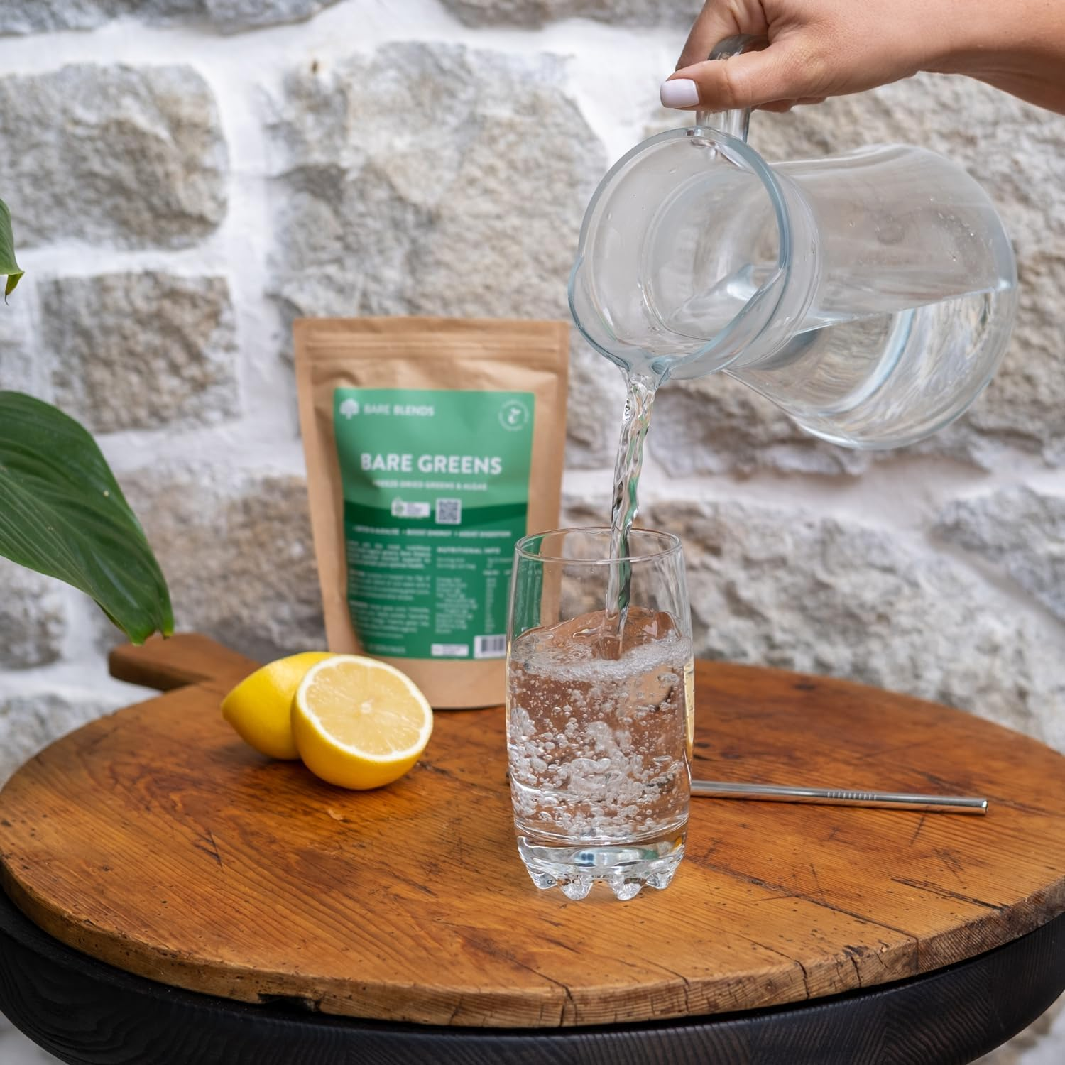 Bare Blends - Bare Greens, Organic Greens Powder | ACO Certified | Gluten Free | Non-Gmo | Sugar Free (150G) image number 4