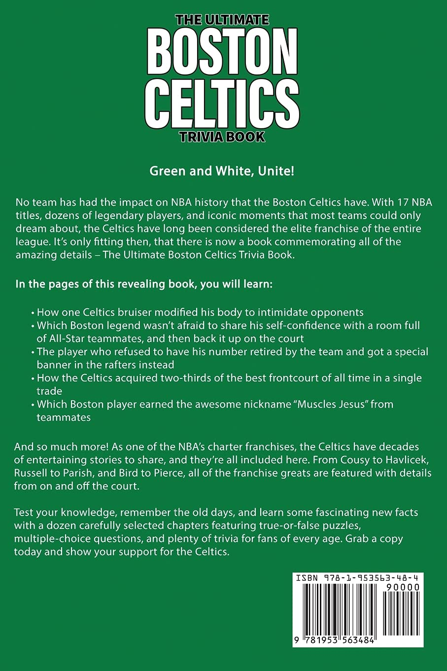 The Ultimate Boston Celtics Trivia Book: a Collection of Amazing Trivia Quizzes and Fun Facts for Die-Hard Celtics Fans! image number 1