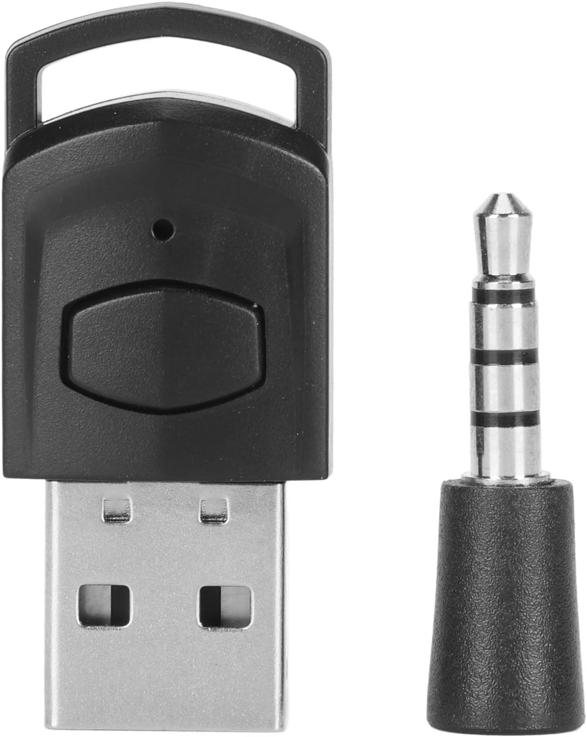 Bluetooth 5.0 USB Audio Transmitter for PS4, for PS5, for Switch, Audio Adapter BT Sound Transmitter, Audio Dongle with Mic, Plug and Play image number 4