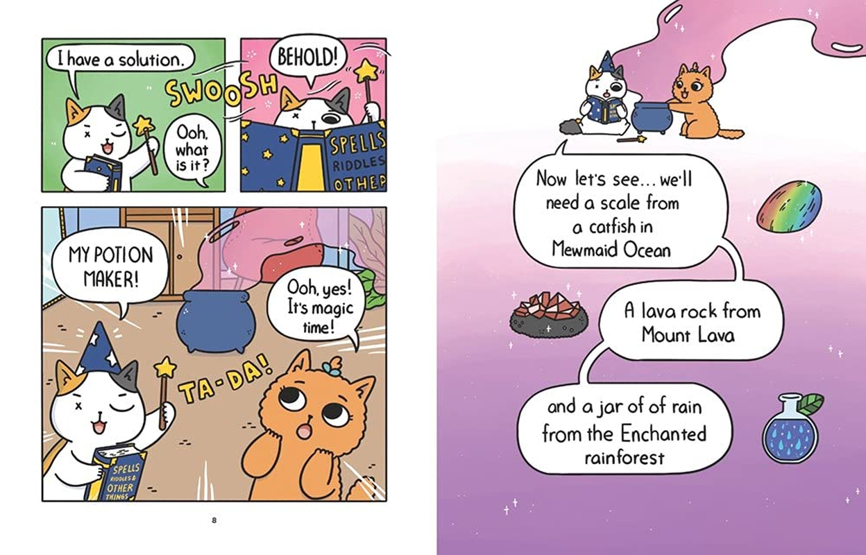 Cat & Cat Adventures: the Quest for Snacks Graphic Novel: 1 image number 5