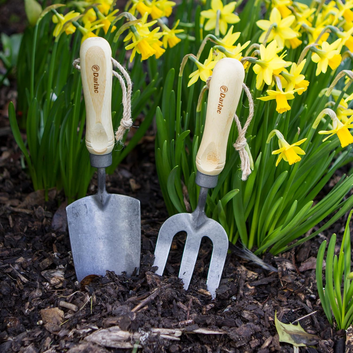 Darlac Weeding Fork Vintage Bamboo Range DP2541, Gardening Tool, Garden Supply image number 2