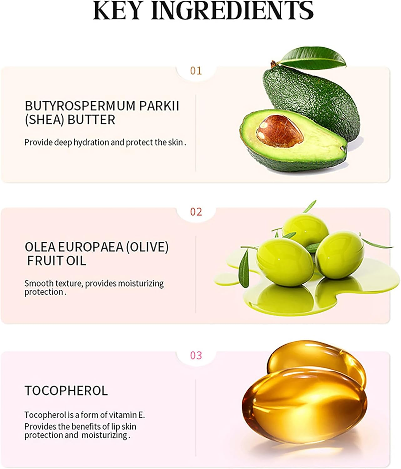 Summer Special Lip Butter Balm 4PCS Set - Ultra-Hydrating & Nourishing Tinted Lip Care with Shea Butte & Olive Butter - Lightweight,Non-Sticky Glossy Balm for Instantly Soft,Smooth Lips image number 6