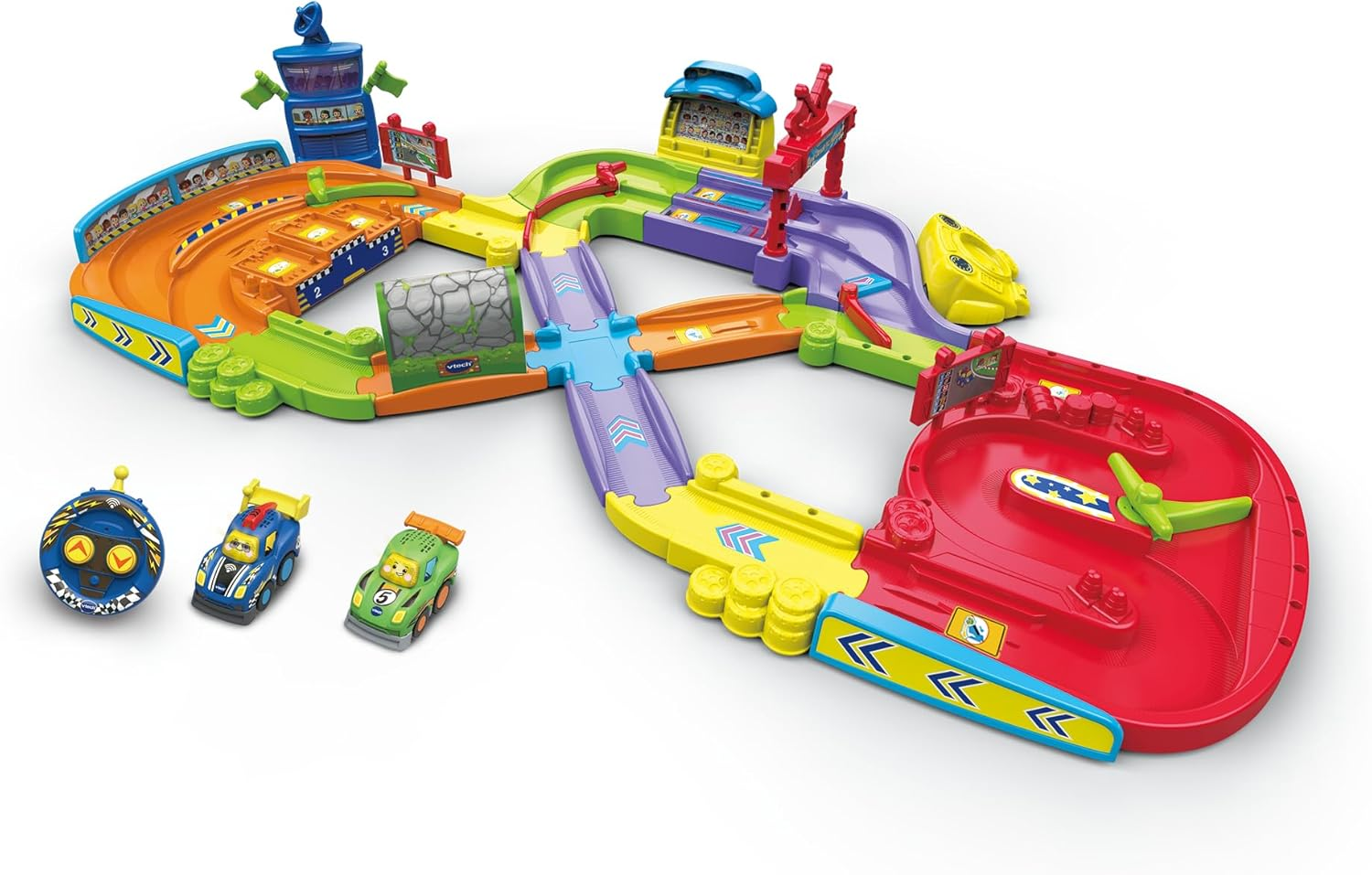 Vtech Toot-Toot Drivers Super Circuit RC Raceway - Toot-Toot Drivers, Kid'S RC Raceway Set - 570003 - Multicolour image number 4
