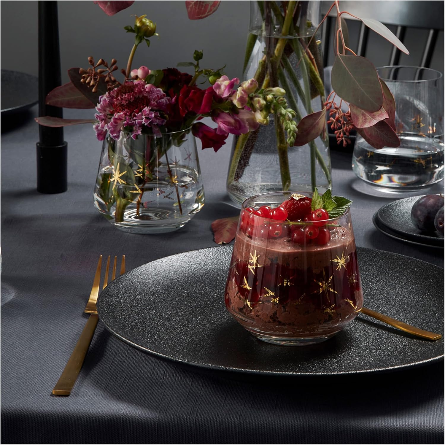 Ritzenhoff 6141015 Tumbler 400 Ml - Celebration Deluxe Set No. 3 Series - Pack of 2 with Real Gold - Made in Germany image number 1