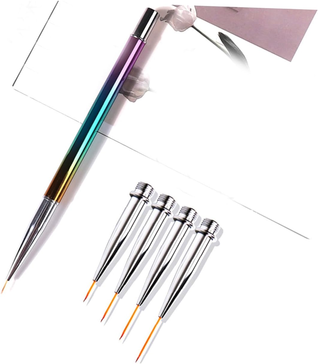 BIUDECO Nail Art Pen Replacement Heads for Nail Art Design Easy to Use for Families Professionals image number 5
