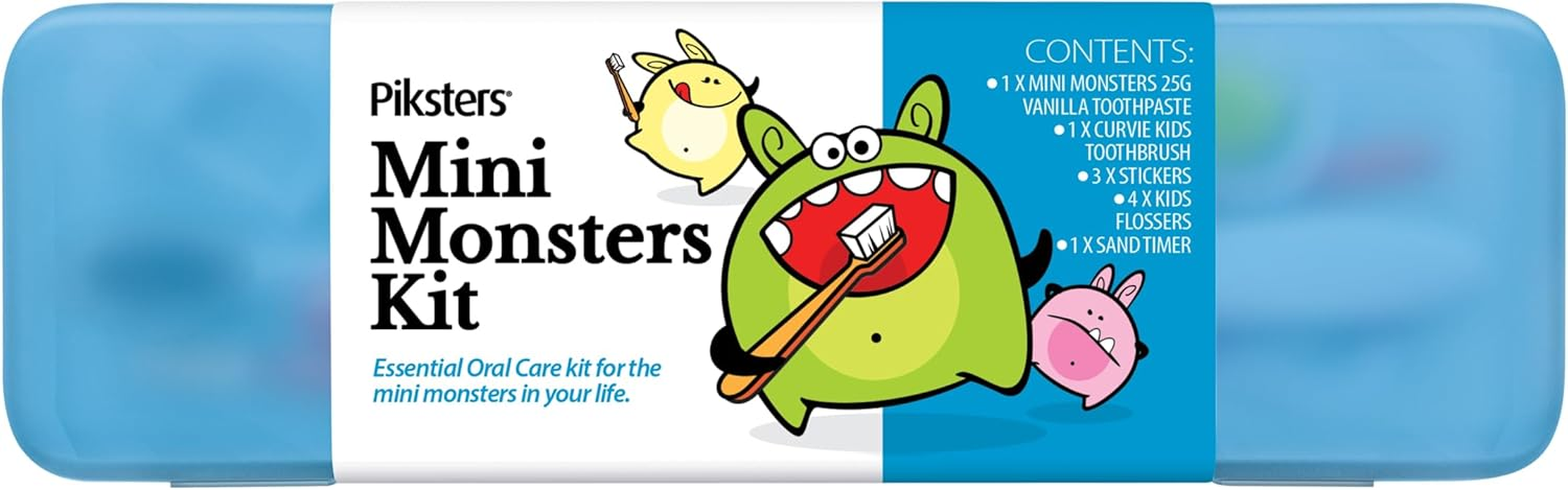 Piksters Junior Mini Monsters Oral Care Kit image number 6