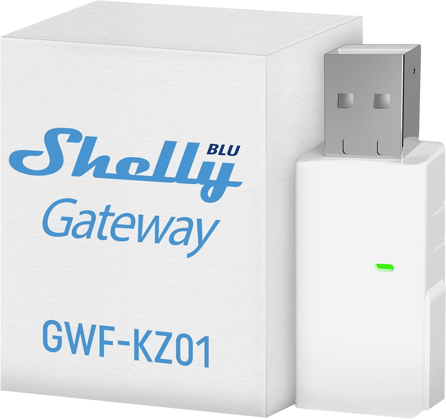 Shelly BLU Gateway | Pack of 2 | Bluetooth Wifi Gateway in a USB-A Dongle | Home Automation | Compatible with Alexa & Google Home | Ios Android App | Wireless [Energy Class B] image number 4