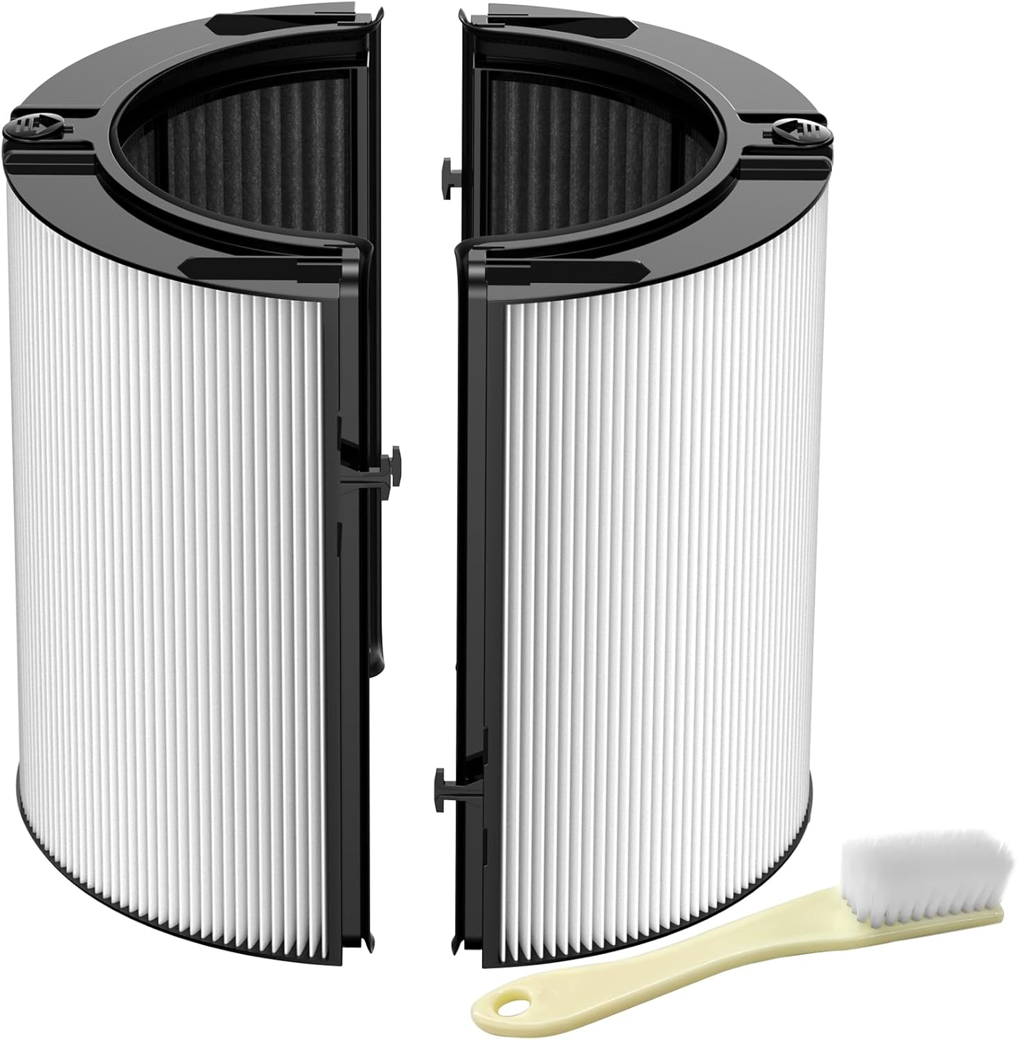 2-In-1 Filter Replacement Filter Compatible with Dyson HP04 TP04 DP04 PH04 HP09 TP09 HP07 TP07 HP06 TP06 Air Purifier, Upgrade 2-IN-1 HEPA + Carbon Filter (Upgraded), Black,1 Pack image number 6