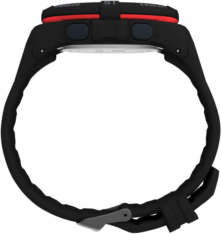 TIMEX Men'S UFC Rush 52Mm PU Strap, Black, 52 Mm image number 1