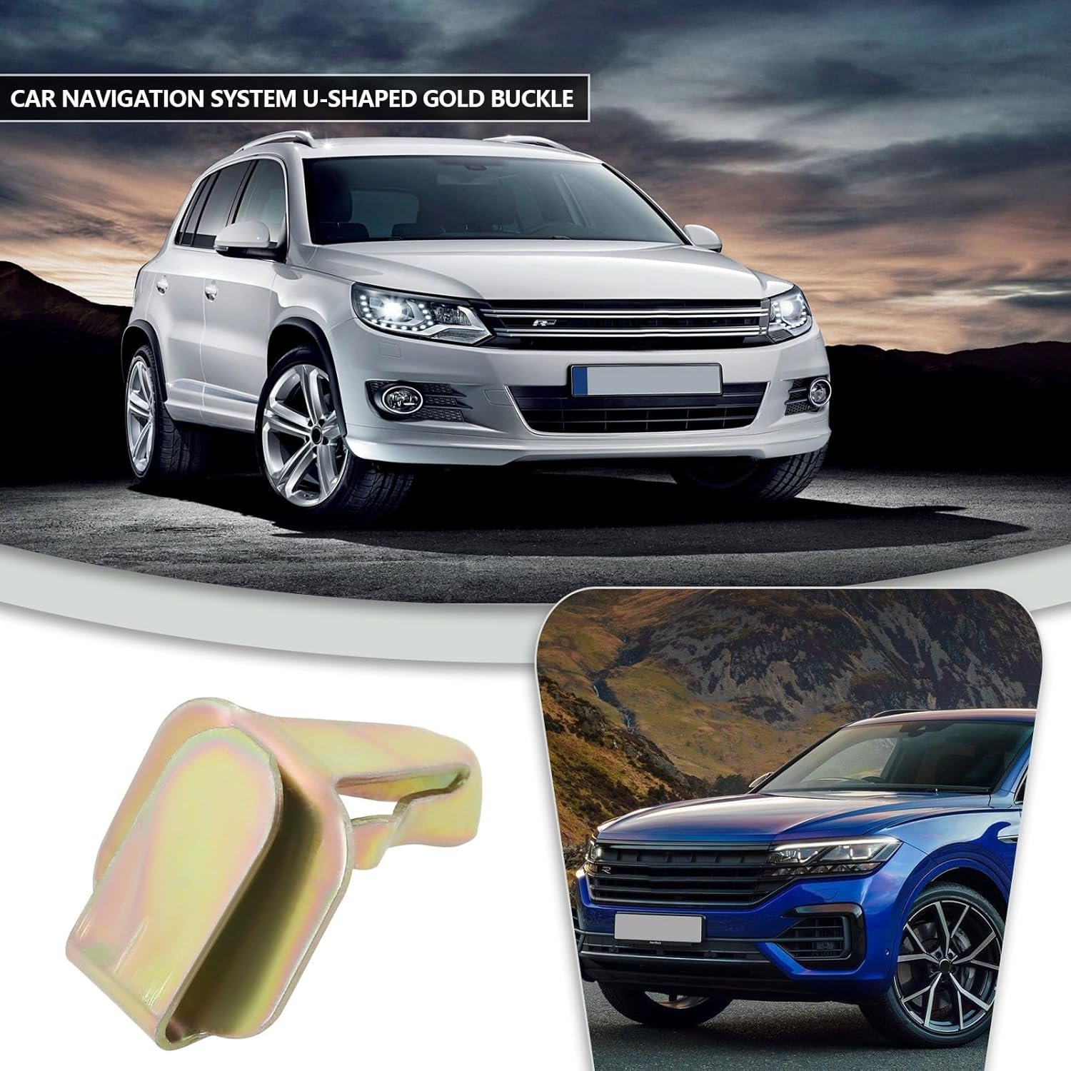 SING F LTD 25Pcs Car Navigation System Door Panel Fixing Clip Metal Fixing Accessory Clip N0143781 Compatible with Volkswagen image number 6