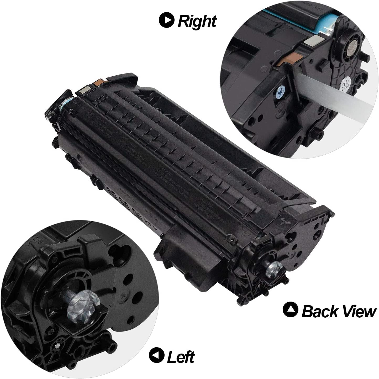TAVICE 1X CE505A Black Toner Cartridge for HP 05A Laserjet P2035,P2035N,P2055 image number 3
