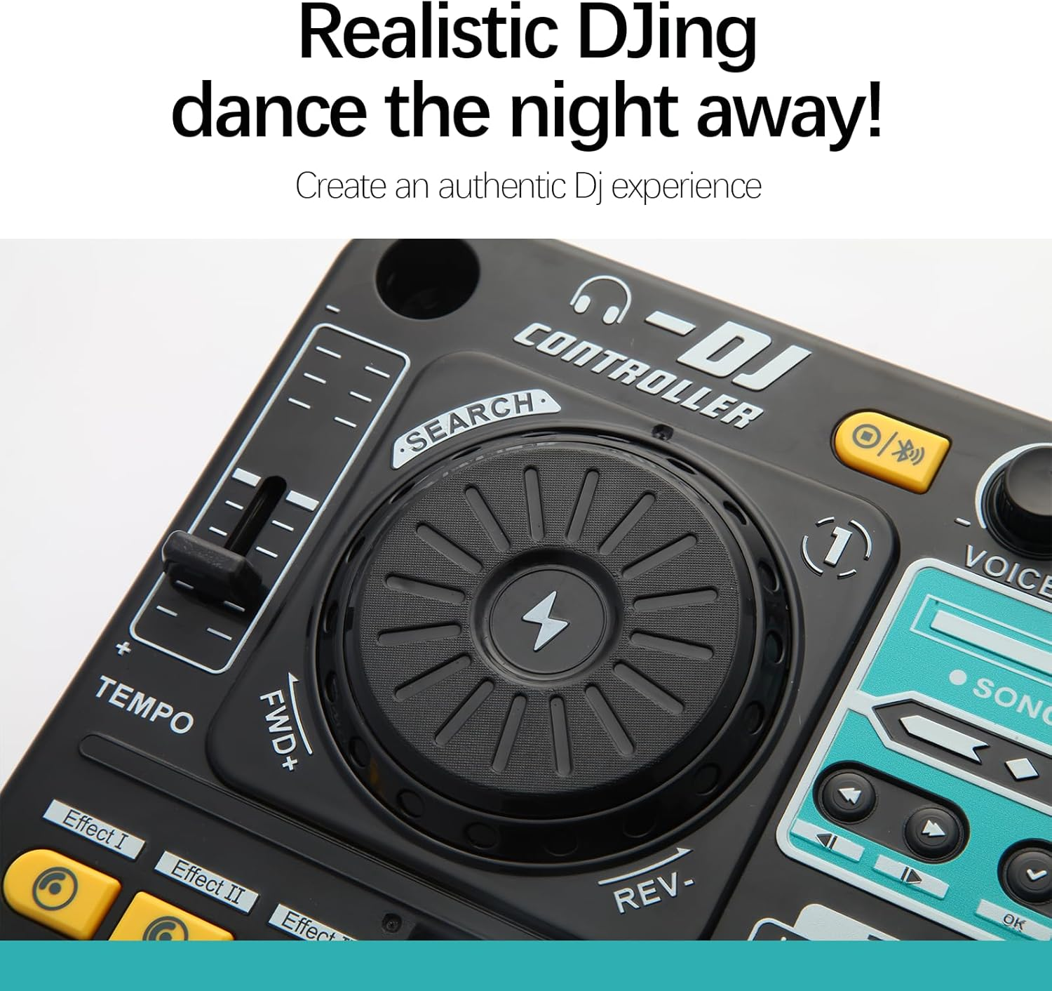 Children'S DJ Mixer and Disc Player Can Be Connected to Bluetooth Microphone(English Version)