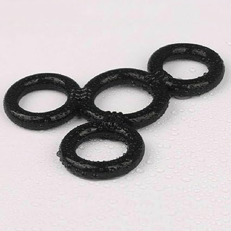 Silicone Cock Rings Male Penis Cockring Penis Ring Sling Ball Stretcher Sex Toys Penis Cock Ring Sling Cage Sleeve Ball Stretcher for Men Sex Toy image number 3