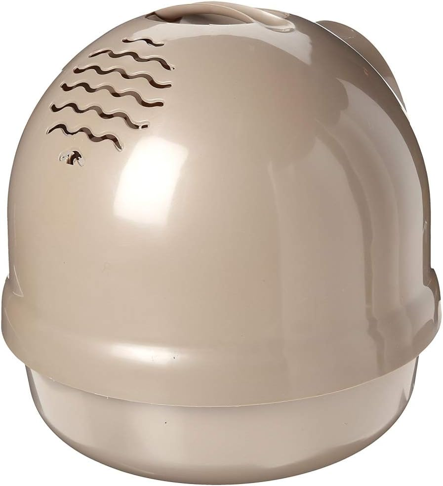 Booda Petmate Dome Cat Litter Box for Indoor Cats, Titanium image number 4