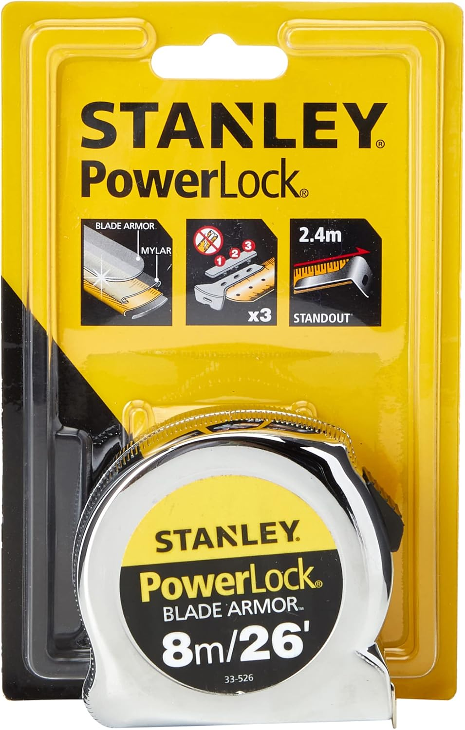 Stanley 033523 Micro Powerlock Tape 3M / 10Ft image number 3