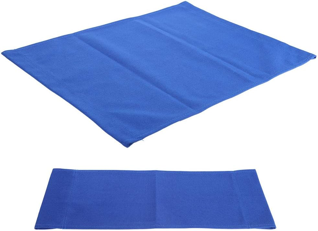 Replacementcloth for Director'S Chair with Backrest, 2 Sizes Film Chair Replacement Canvasand Backrest Canvas Cover, Wooden Stick (Black)