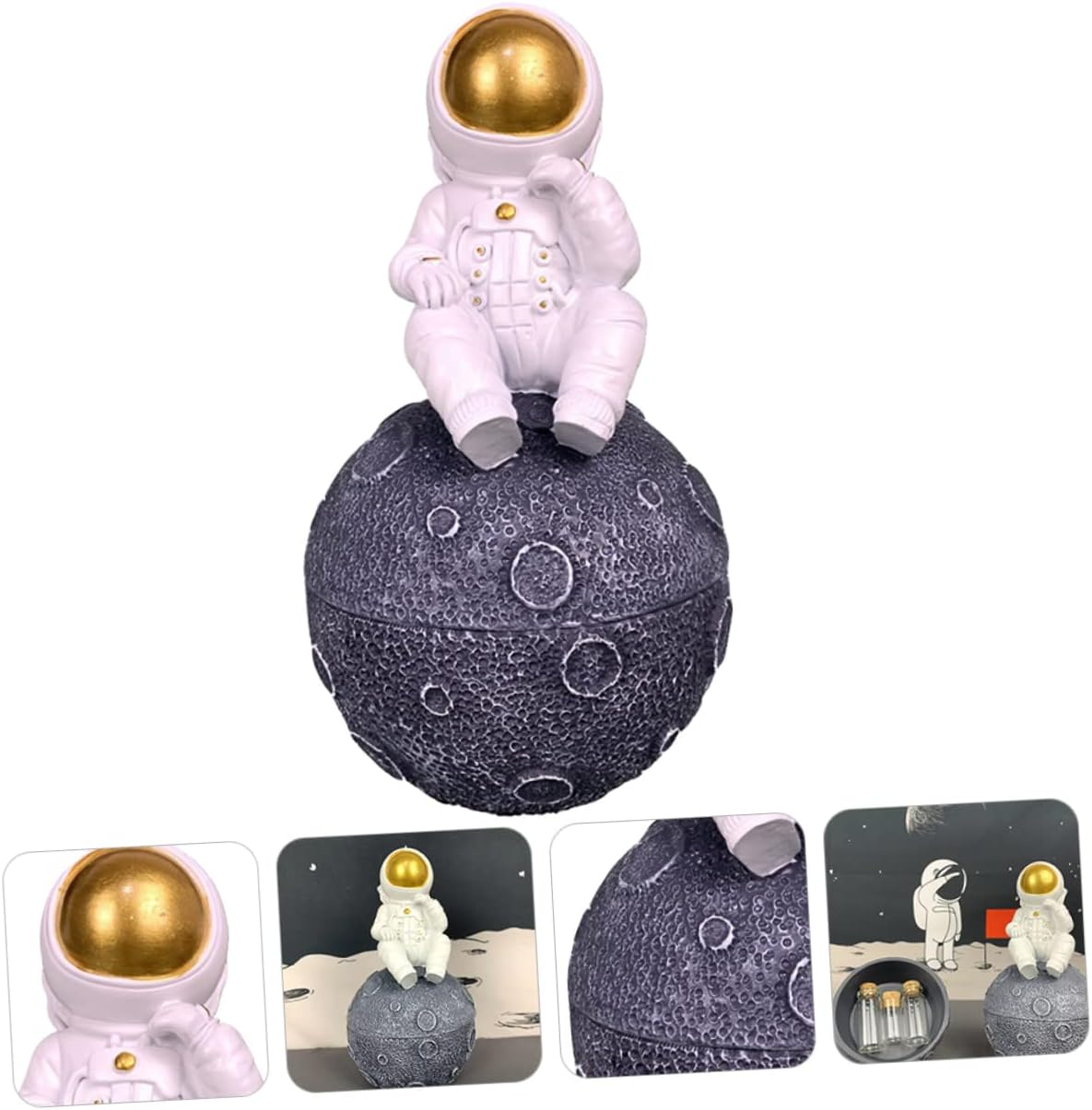 Teeth Storage Bottle Durable Fetal Keepsake Box for Hair Teeth Portable Decoration for Newborn Memories for Showers and Celebrations image number 1