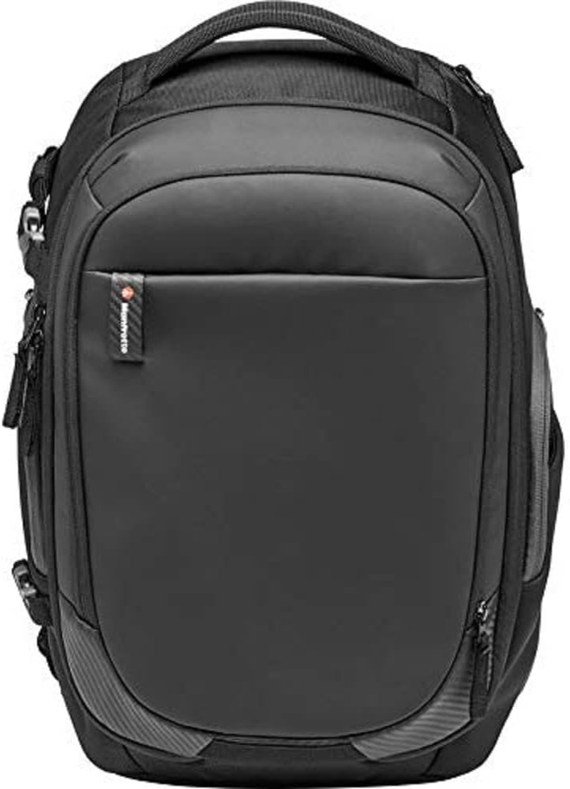 Manfrotto MB MA2-BP-GM Advanced&sup2; Gear M Camera and Laptop Backpack, for DSLR and Mirrorless with Standard Lenses, Full Front Compartment, Convertible Padded Divider System, Tripod Strap, Coated Fabric image number 2