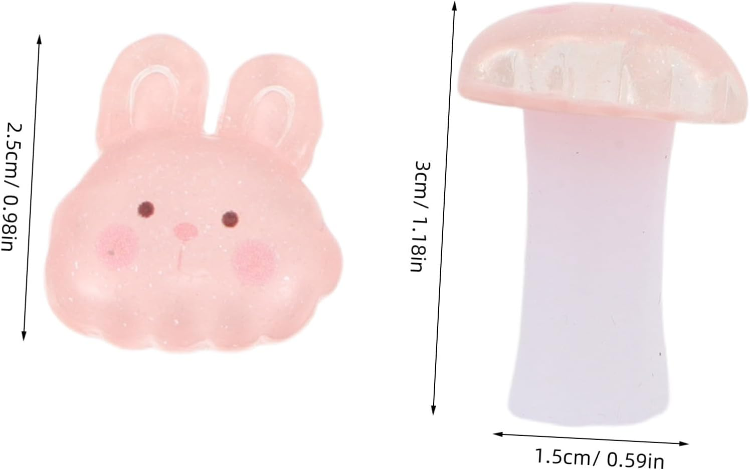 HONMEET 3 Sets Silicone Toe Separators for Women Soft Flexible Pedicure Toe Spacers with Rabbit Sunflower Star Patterns and Easy Nail Painting image number 1