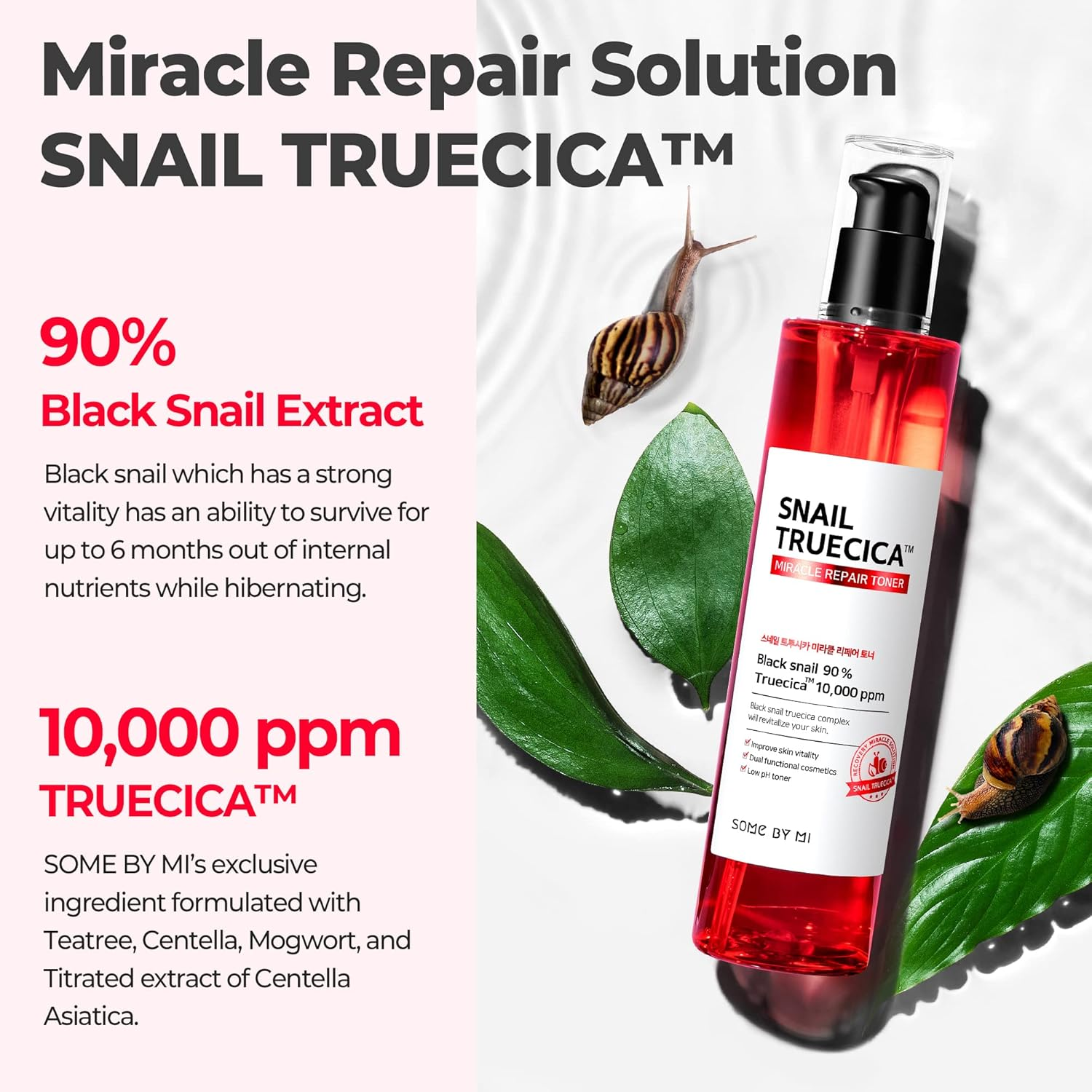 Snail Truecica Miracle Repair Toner 150Ml image number 3