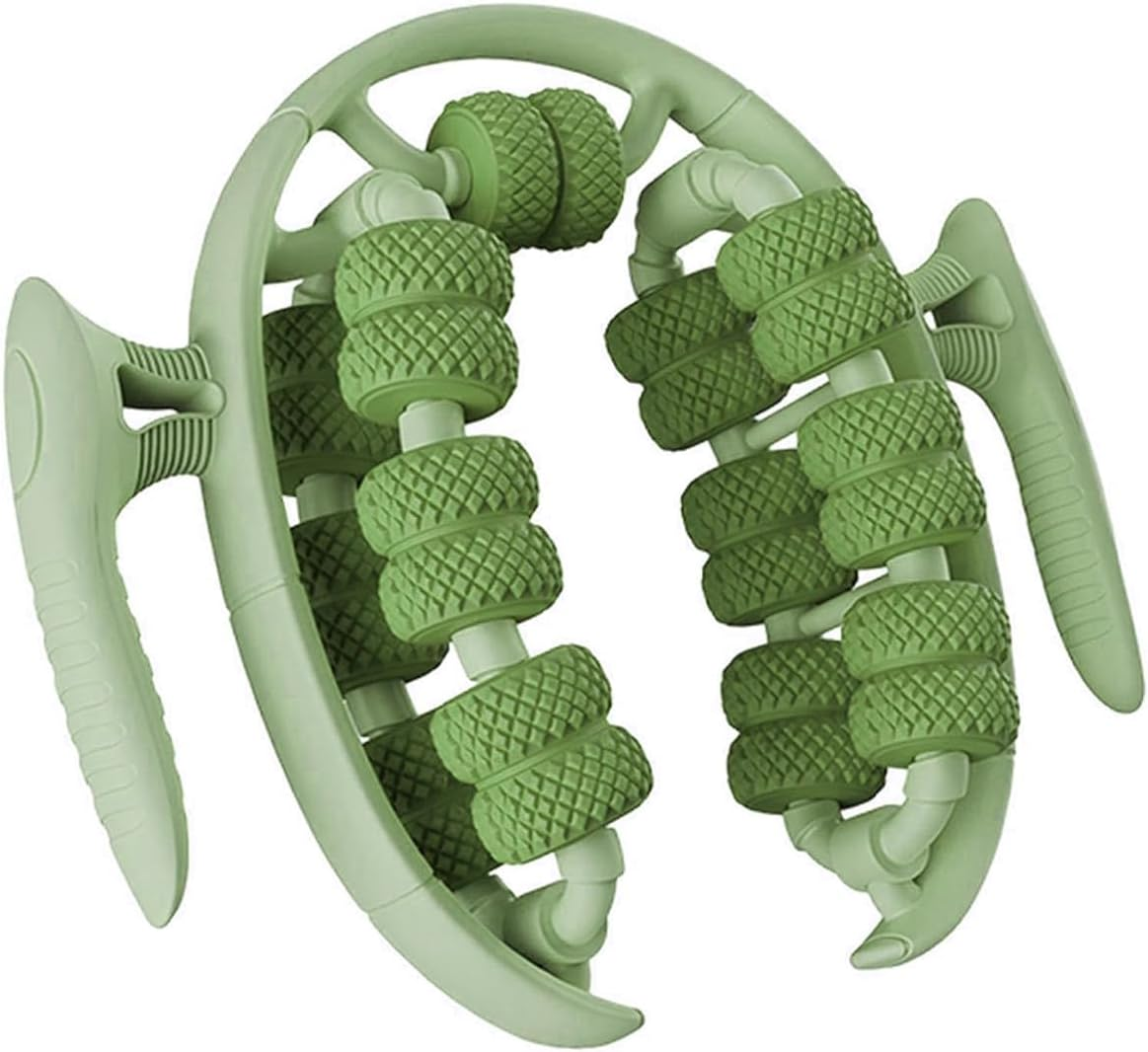 AIMALL Enhanced Fitness Roller, 26-Round Leg Massager Ring, Leg Roller Calf Muscle Relaxation, Yoga Wheel, Deep Tissue Massage for Improved Circulation and Muscle Tone