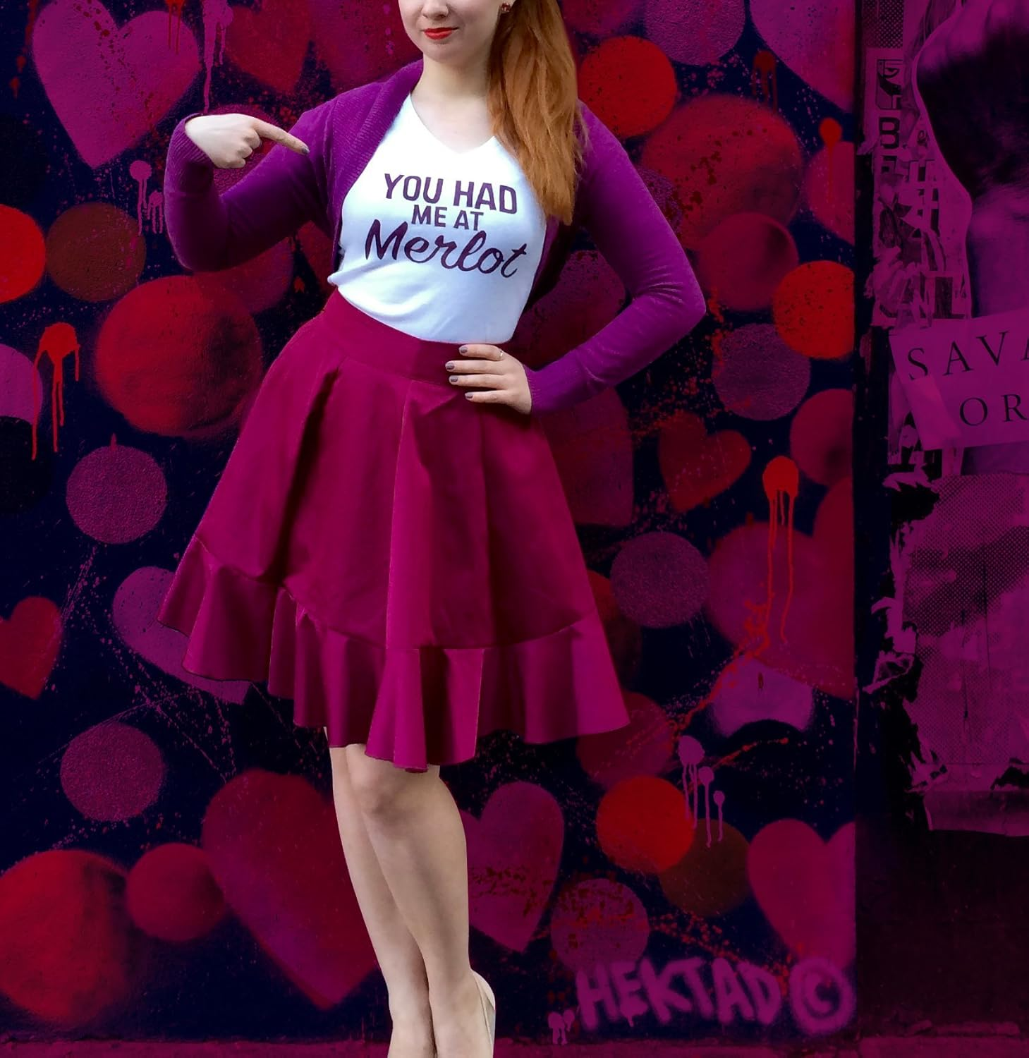 (Aubergine) - Tulip Colour Shot Instant Fabric Colour 90Ml Aubergine image number 2