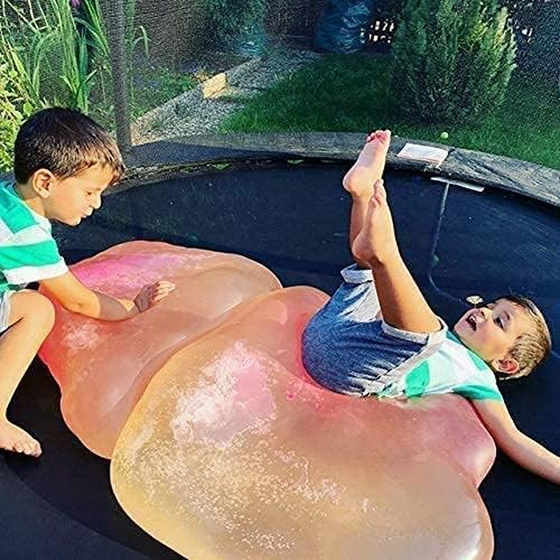 47'' Water Bubble Ball Toy for Kids Beach Ball Funny Inflatable Water Ball Soft Rubber Ball Balloon for Outdoor Indoor Party