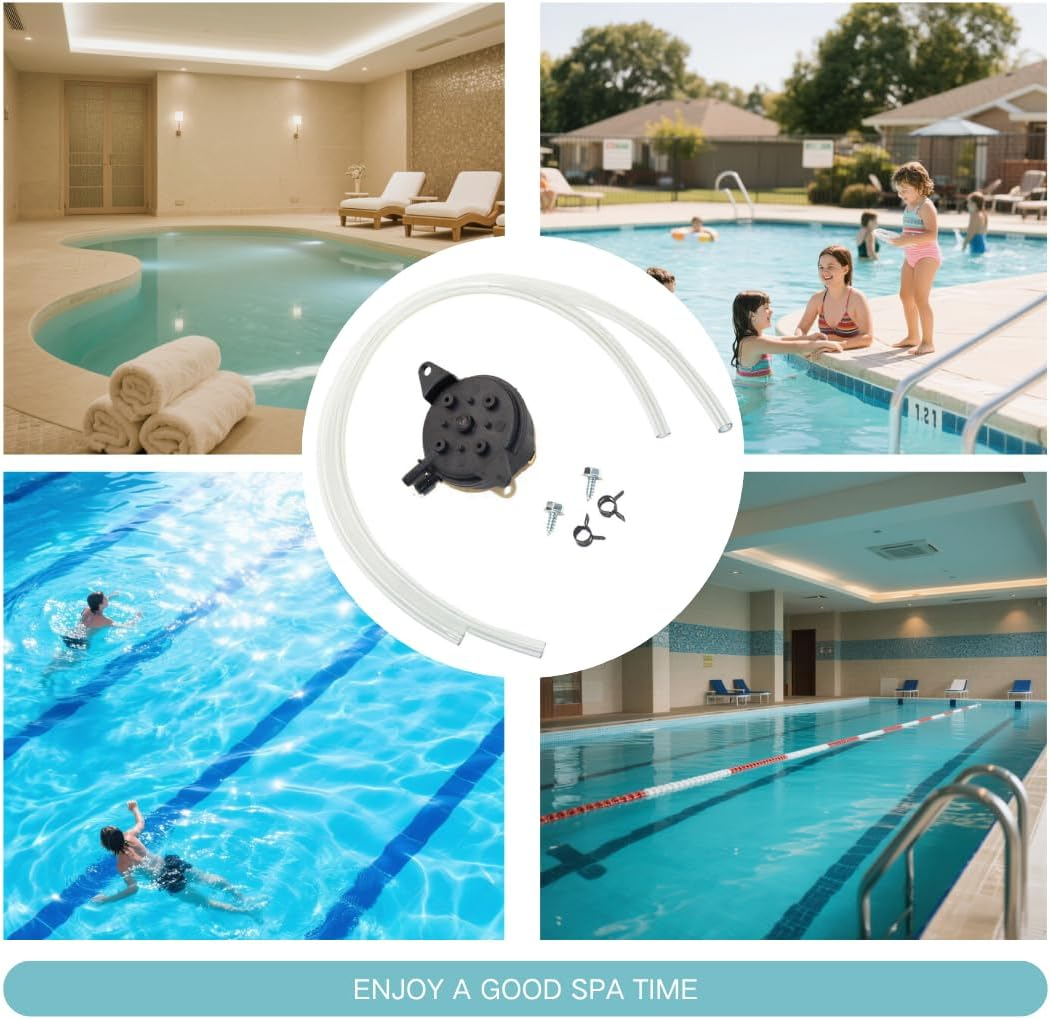 ROHOPE Air Flow Switch 42001-0061S for Pentair Mastertemp 400, 125 & Sta-Rite Max-E-Therm Pool and Spa Water Heaters&ndash; Ideal for Swimming Pools & Spas image number 1