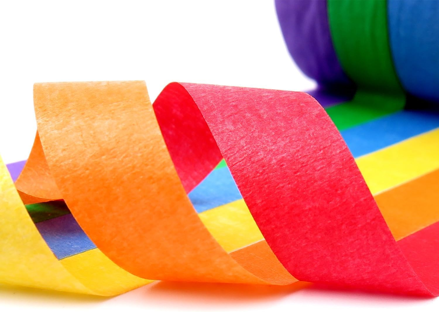 Colored Masking Tape, Painters Tape for Arts and Crafts, 6 Pack 1.5Cm&times;13M, Drafting Craft Tape, Labeling Paper Tape, Masking Tape, Colorful Artist Tape, Art Tape