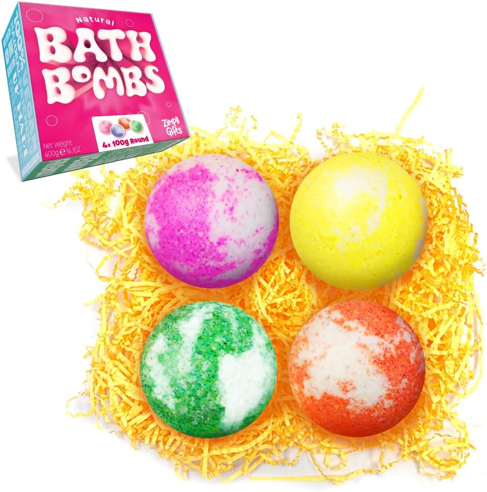 Zimpli Gifts 16 X Bath Bombs Gift Set for Mother'S Day & Valentine'S Day, Handmade Luxury Fizzing Bath Fizzers for Women, Relaxing Beauty Kit, Vegan Friendly & Cruelty Free image number 2