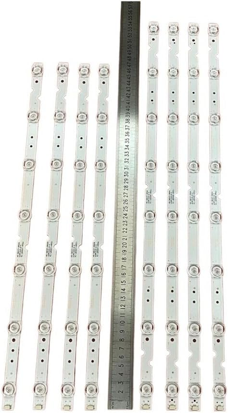 LED Backlight Strip Fit for Thomson 55S425 55S423 55S421 55P65US 55U3800C 55P65 55D6 55F6 55L2 4C-LB5507-PF02J HR03J 55HR330M07B2 V2(5Set for 5 TV) image number 5