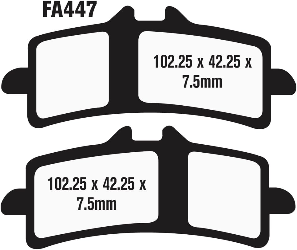 EBC Brakes EBPCK1004 Complete Double-H Sintered Brake Pad Change Kit image number 1