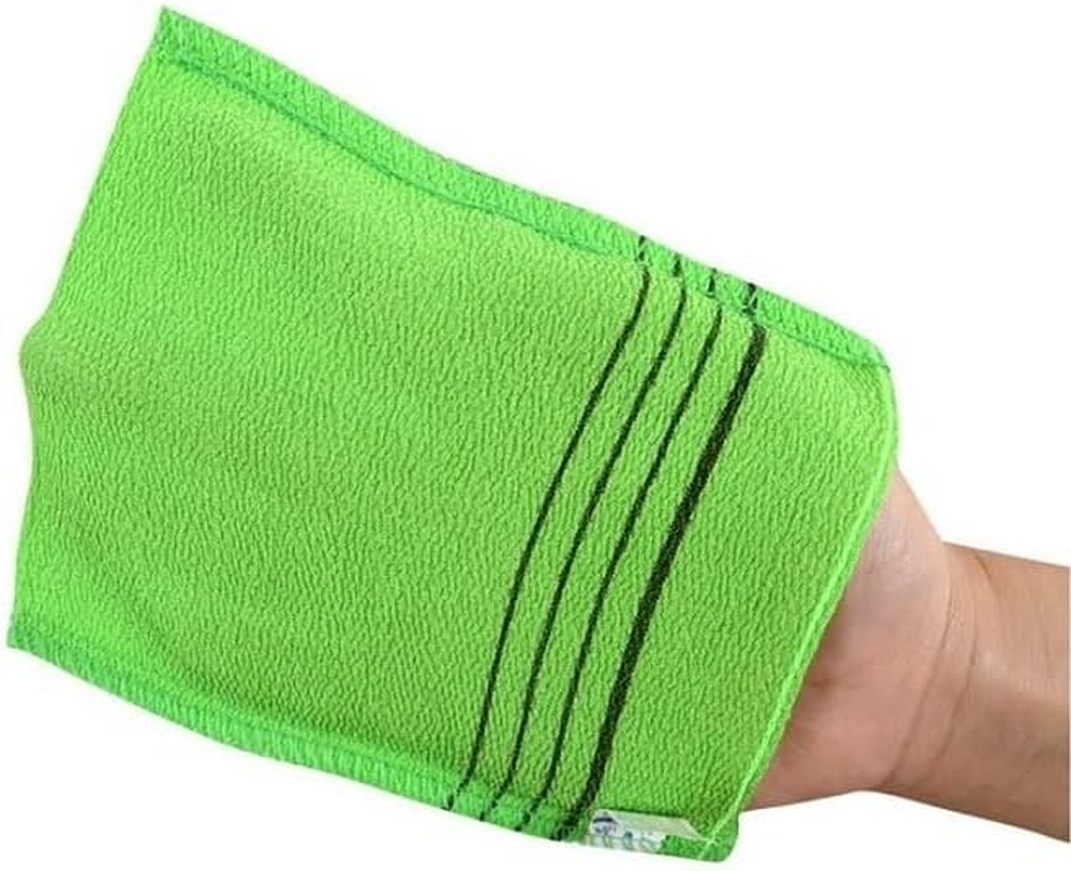 20 PCS Happy Korean Italy Towel Exfoliating Mitt Bath Washcloth Skin Body Scrub Viscose Made in Korea image number 4