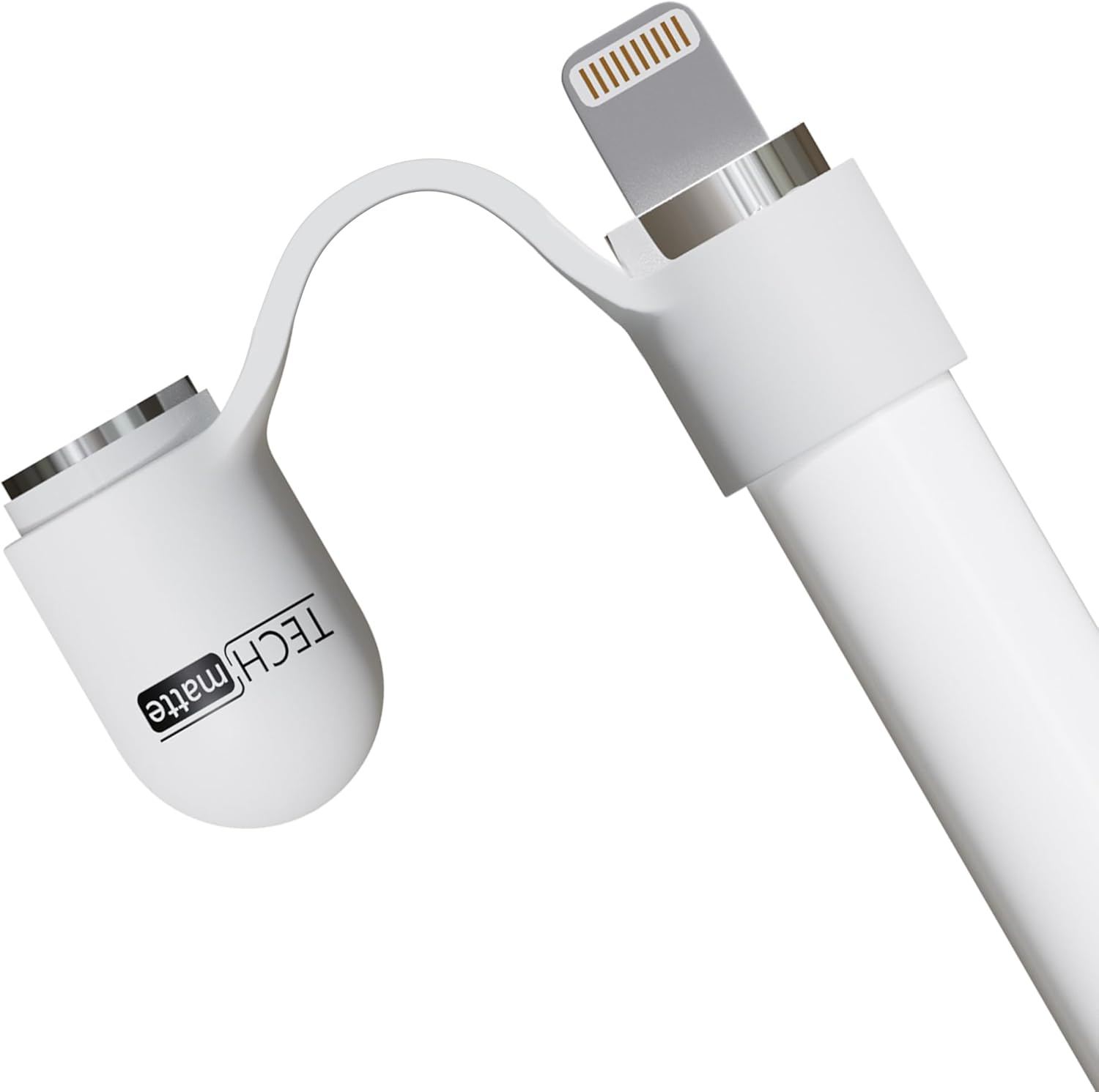 Techmatte Magnetic Replacement Cap Compatible with Apple Pencil (With Cap Holder) (Updated Version) image number 6