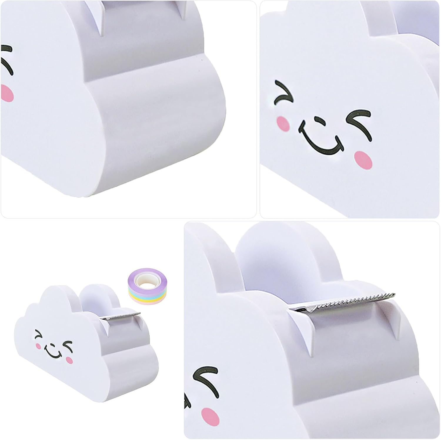 Alipis Exquisite Washi Tape Dispenser Machine Adhesive Paper Tape Cutters Smooth Edges For image number 5