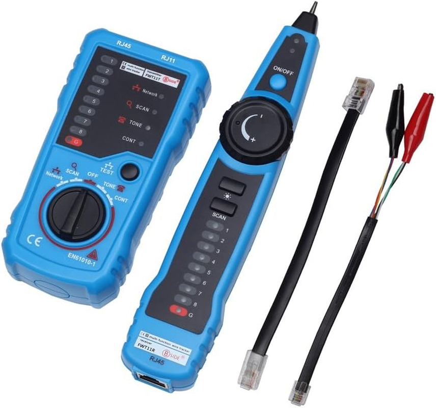 Domary Multi-Functional Handheld Wire Tester Tracker Line Finder Cable Testing Tool for Network Maintenance image number 3
