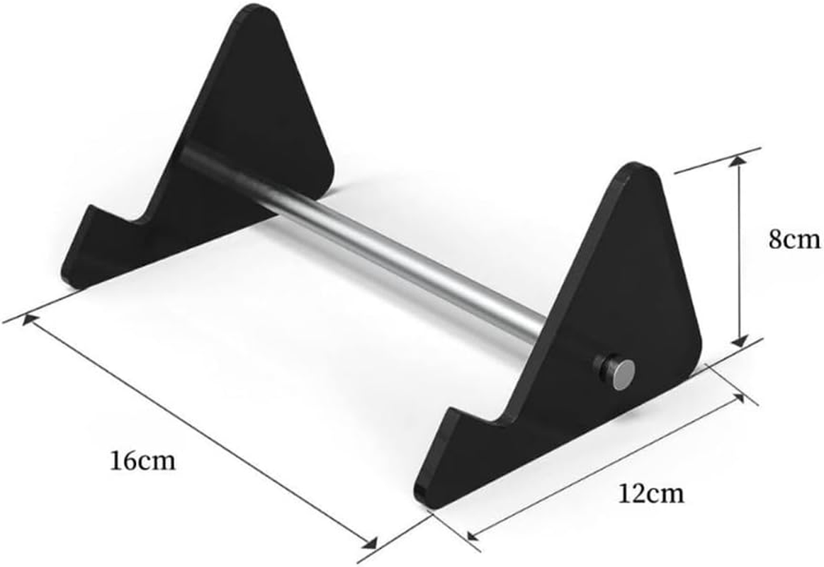 2Pcs Computer Keyboard Stand Book Display Stand Keyboard Stand for Desktop Mechanical Keyboard Stand Keyboard Display Shelf Photo Holder Stand Keyboard Holder Stainless Steel (Black) image number 4