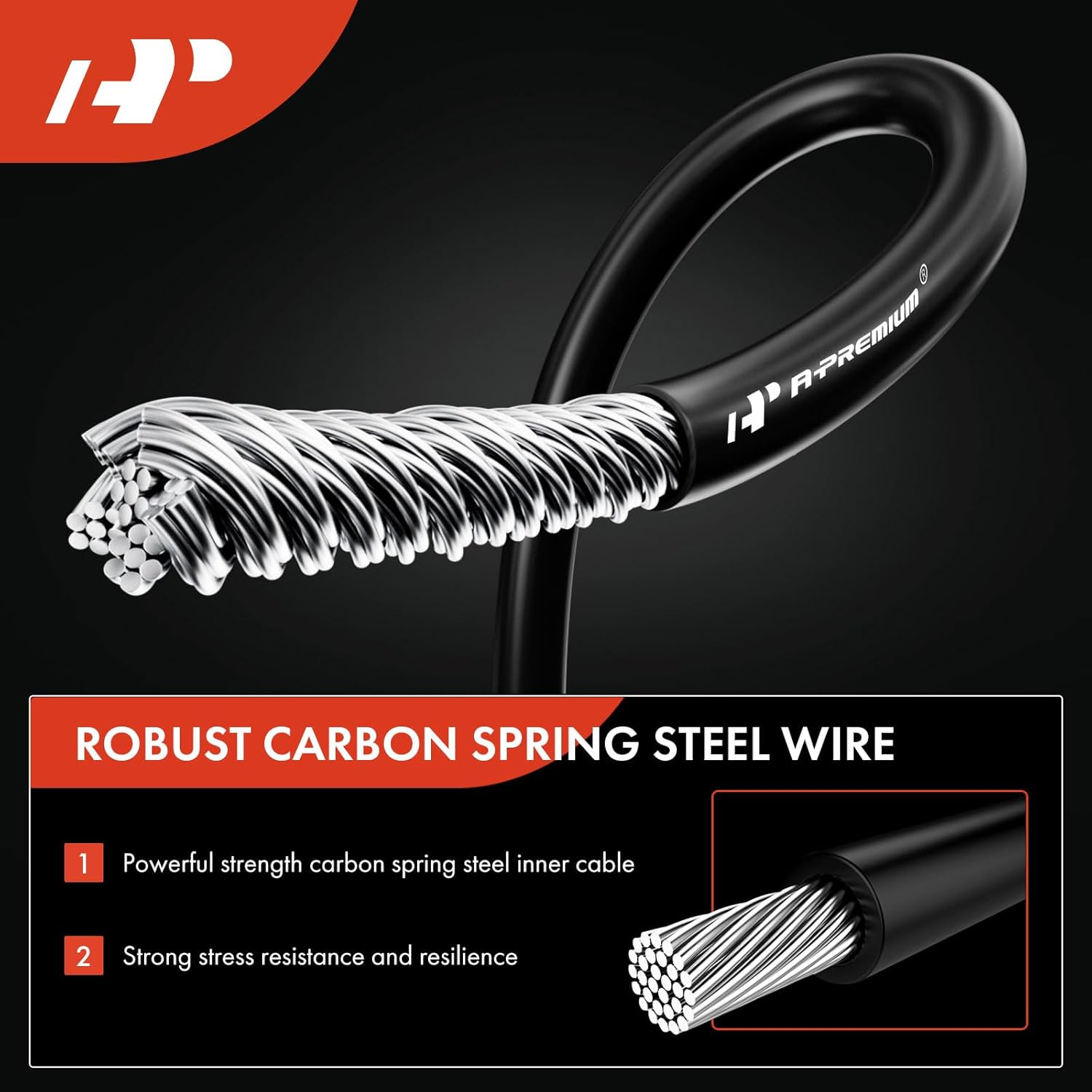 A-Premium Parking Brake Cable Replacement for Honda Cr-V 2005-2006 Rear Right image number 5