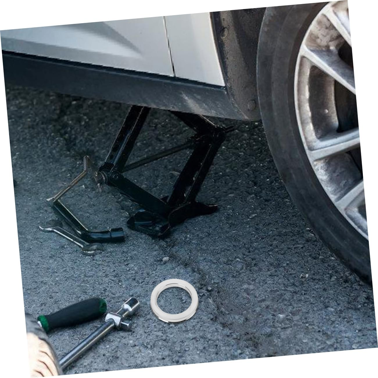 Ciieeo 4Pcs Hub Centric Rings to Hubrings for Wheel Hub Center Ring Automotive Wheel Accessories image number 2