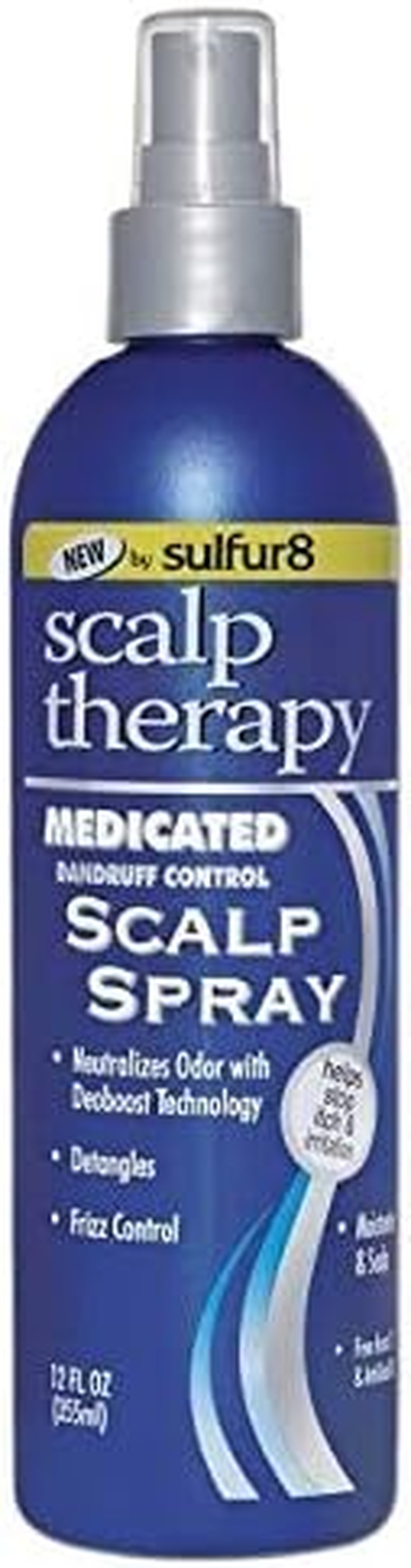 Sulfur 8 Medicated Dandruff Control Scalp Spray 355Ml (12Oz)