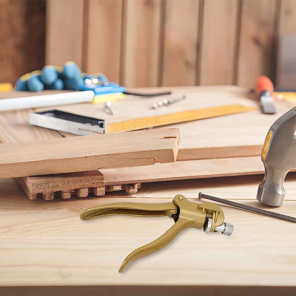 Saw Set Plier, Hand Saw Setting Tool Zinc Alloy and Copper Alloy Tool Woodwork Hand Sawset Puller DIY Accessories Hand Tools Sawset Puller image number 5