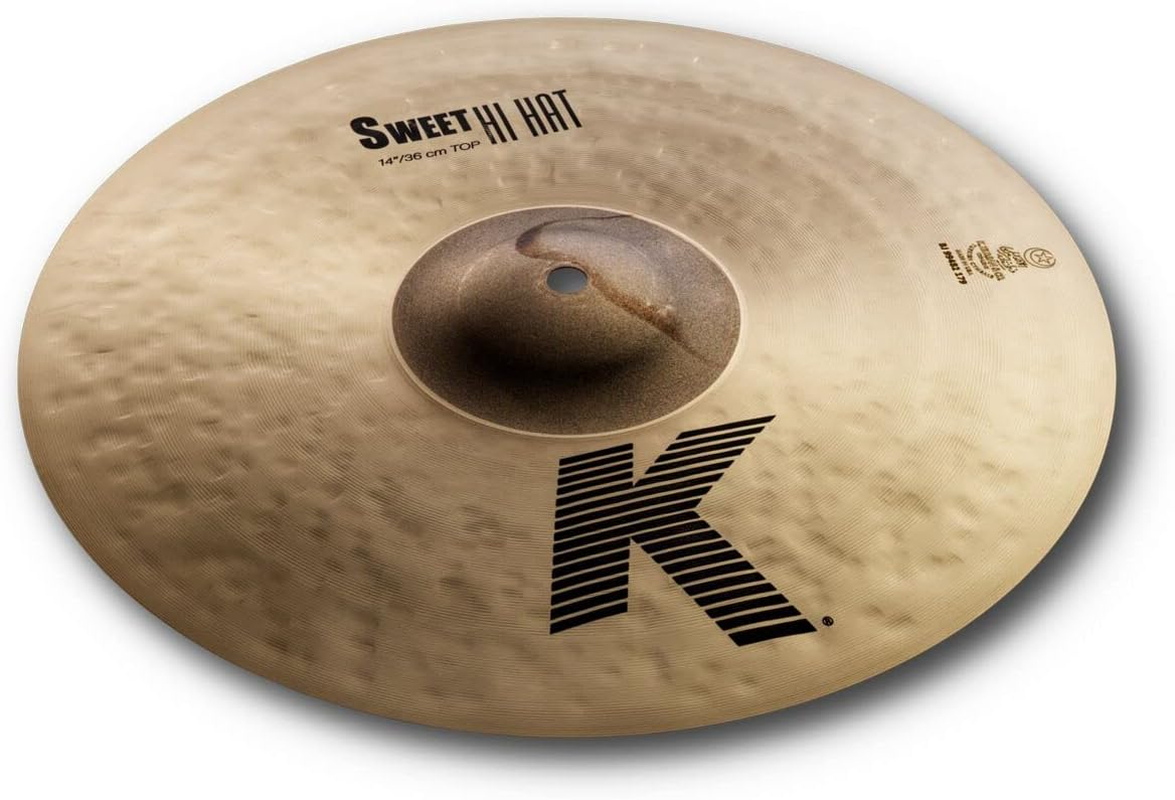 Zildjian 14" K Sweet Hihat Cymbal Top image number 1