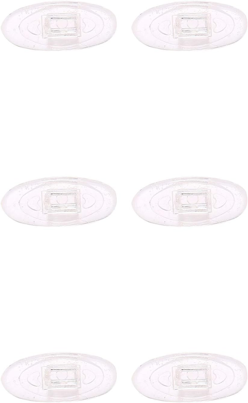 Nicelyfit Clear Silicon Rubber Nose Pads for Oakley Glass Frames OX5079 OX5038 OX5066 OX5088 OX3102 OX5040 OX5042 Etc. image number 4