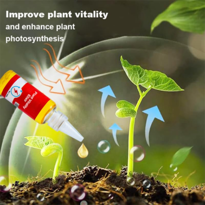 LIMETOW Phytovitamin Solution, Limetow Plant Vitality Elixir, Limetown Plant Fertilizer, Plant Rooting Hormone for Seedlings and Cuttings (3 Pcs) image number 5