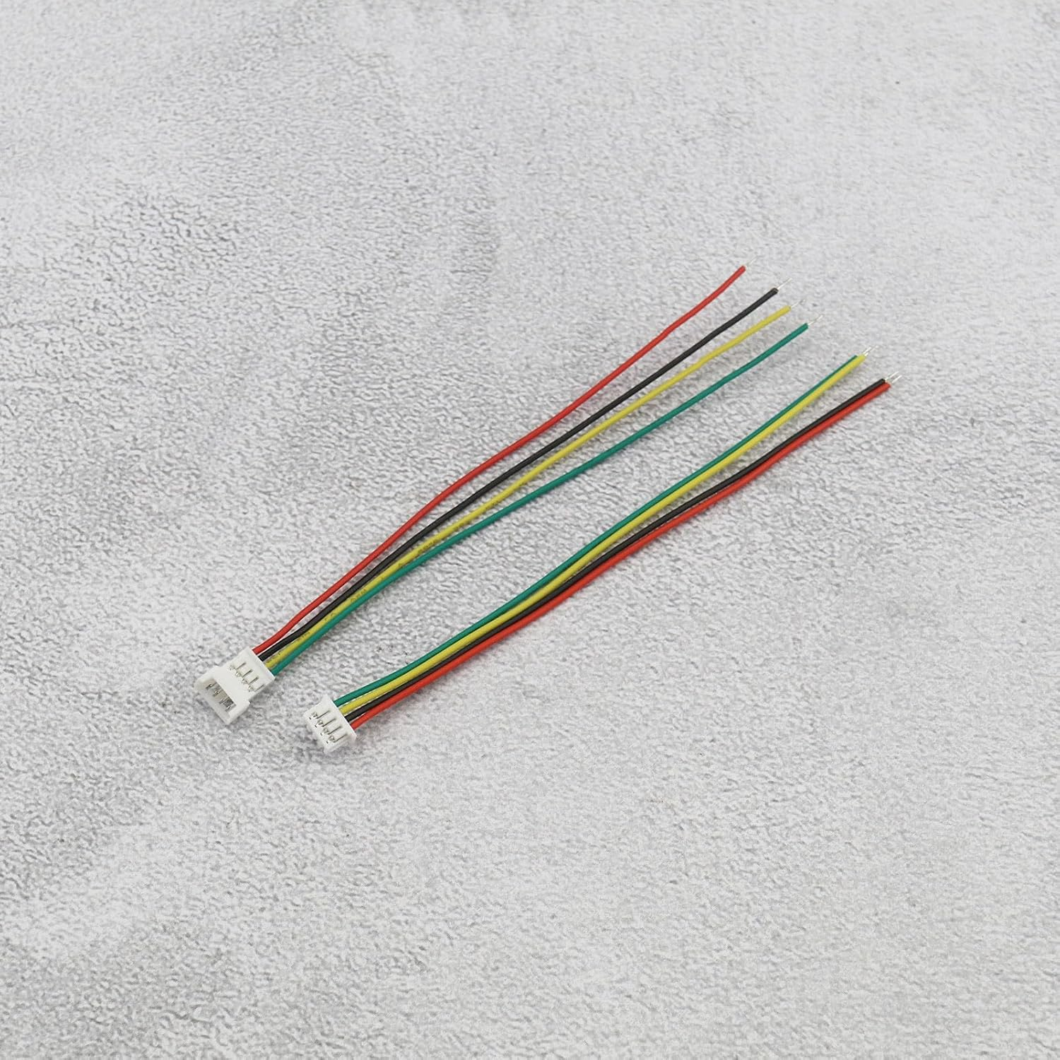 20 Pairs JST Connector Cable 4 Pin Micro JST 1.25Mm Pitch Male Female Plug Adapter Lead Extension Cable with 10Cm Wire for Mini RC Helicopter LED Strips image number 3