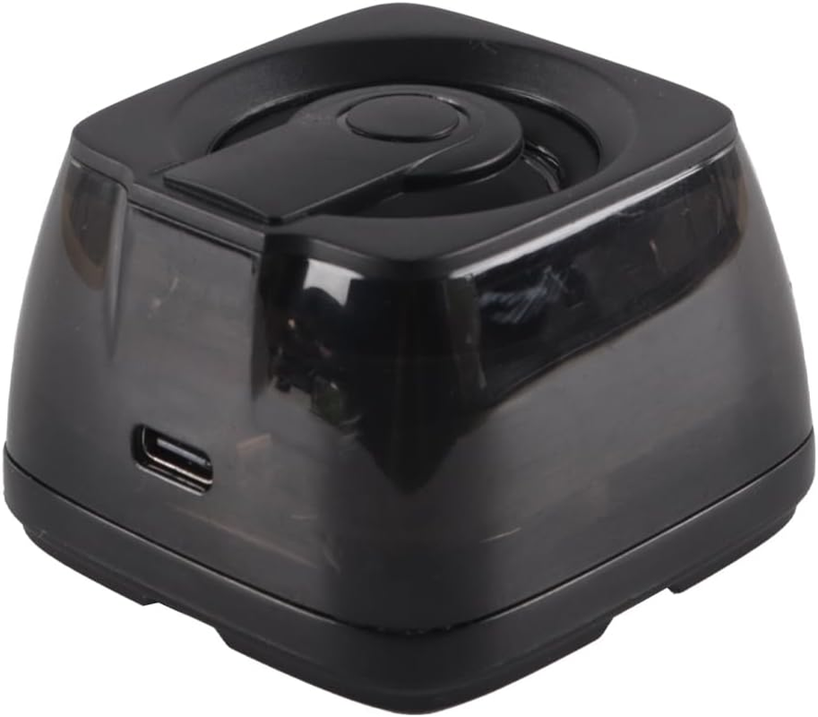 ACOLY Portable Magnetic Bluetooth Speaker with 3D Room Sound and RGB Lighting, 100 G Lightweight Small Music Box Bluetooth, Phone Holder for Android, TWS Pairing image number 6