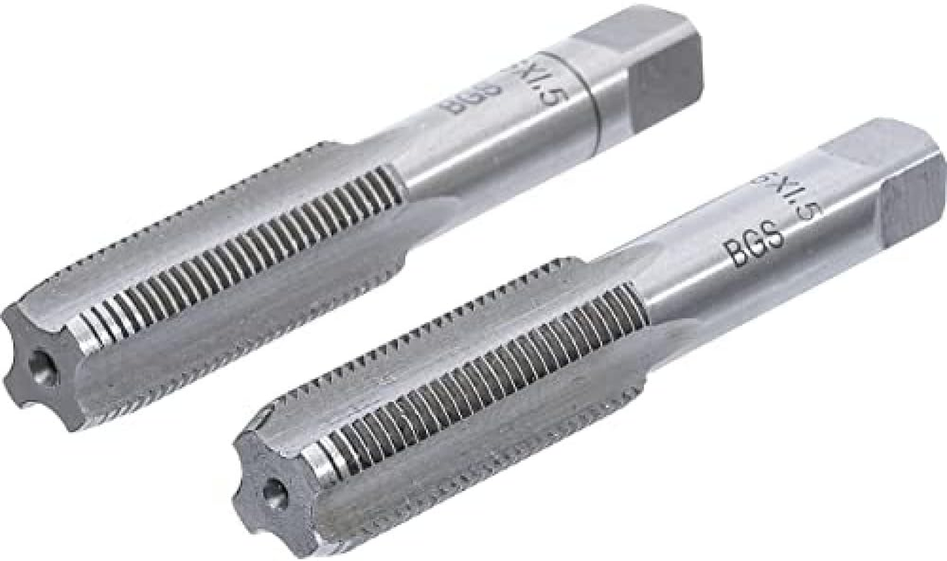 BGS Tap Tap, Taper and Finishing Tap, M16 X 1.5 Mm, 2-Piece 1900-M16X1.5-B image number 3