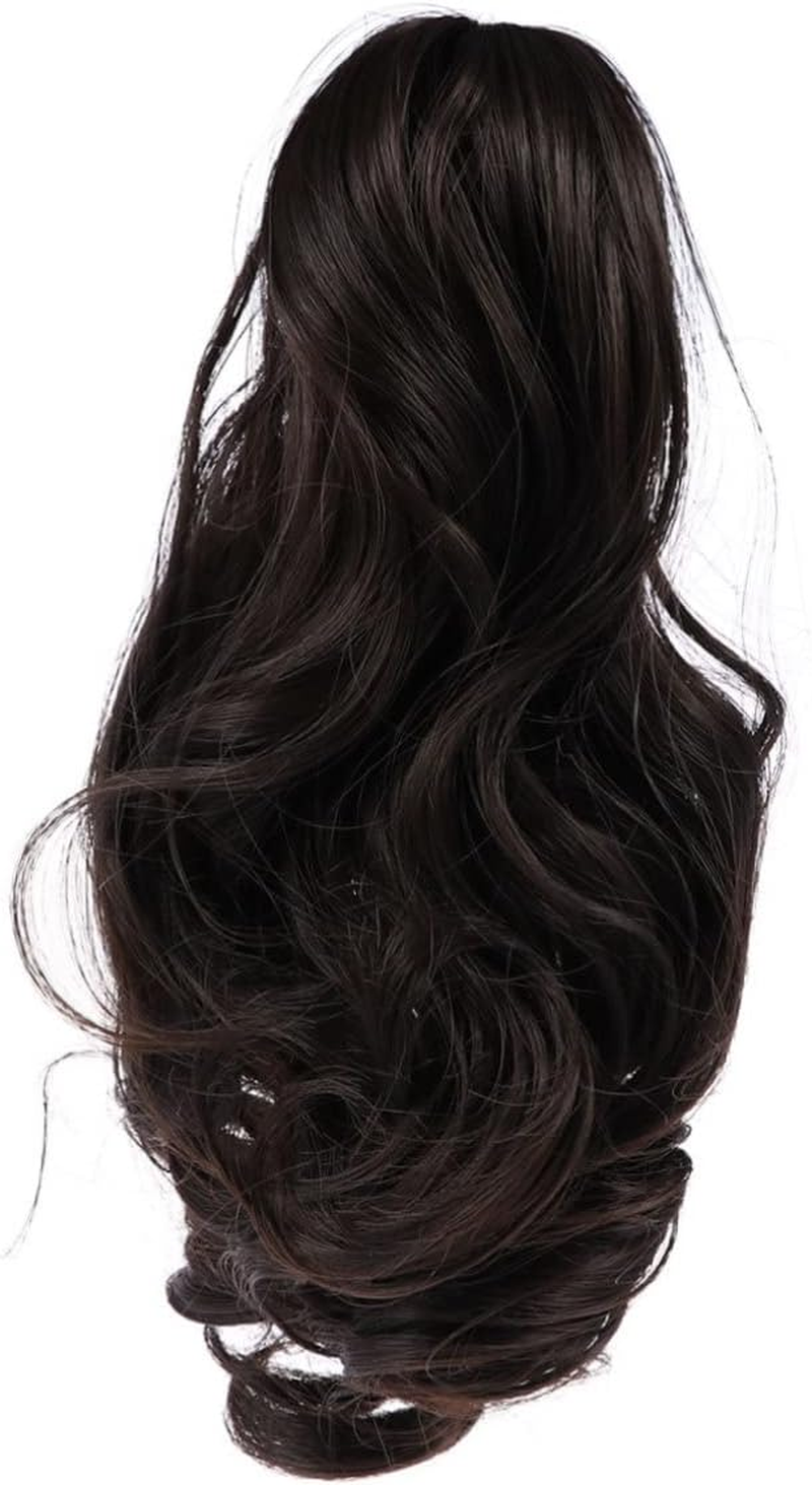 FOMIYES Ponytail Hair Extension Claw Synthetic Hairpiece Clip in Hairpiece Long Ponytail Extension Fake Ponytail Wig